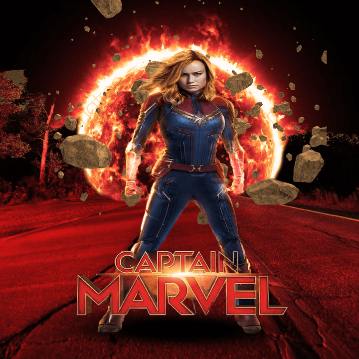 Captain Marvel movie poster