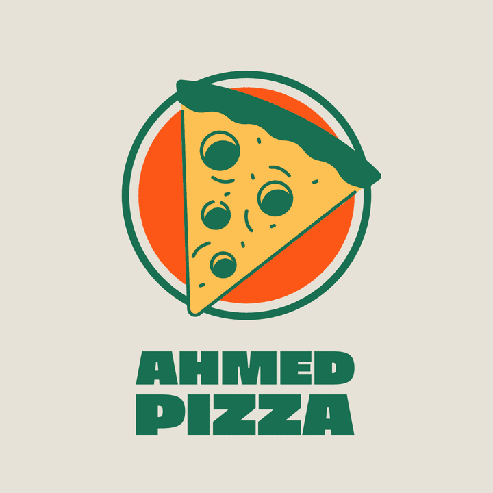 ahmed pizza logo