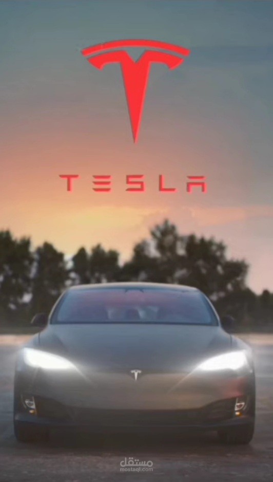 لوجو أنيميشن | TESLA