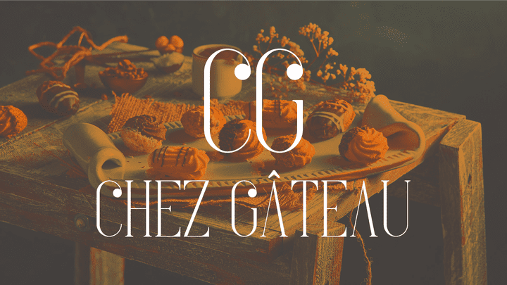 Chez Gateau logo design