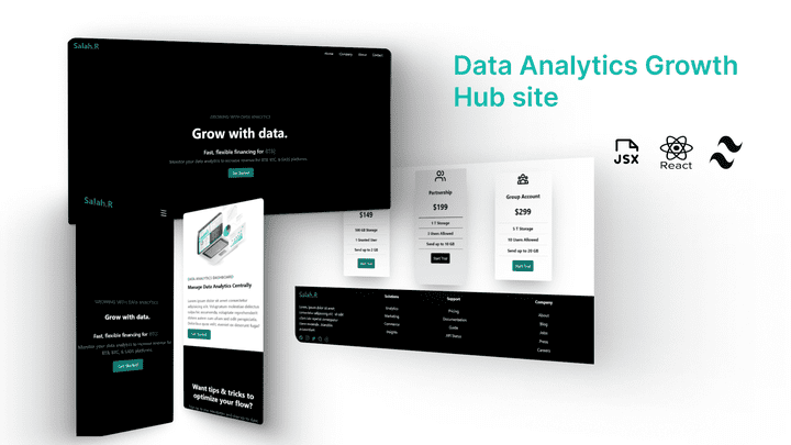 Data Analytics Growth Hub Site