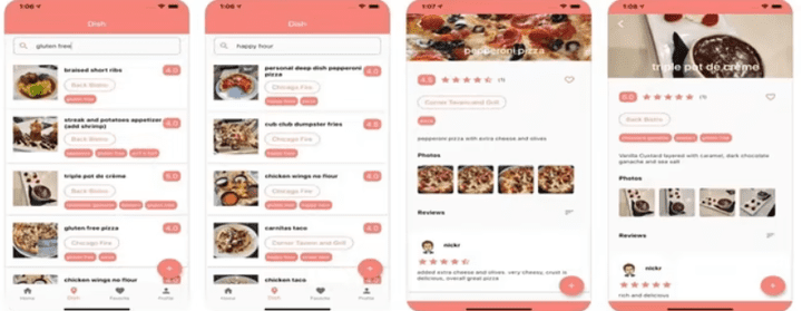 Dish Review App