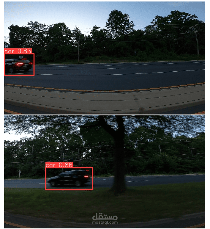Car detection using yolov8 | مستقل