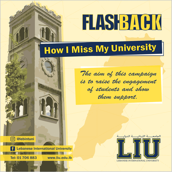 تصميم بوسترات لحملة طلابية جامعية FLASHBACK Campaign