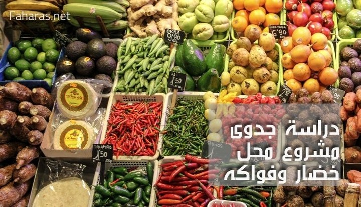 مقال عن دراسة جدوى مشروع محل خضار وفواكه