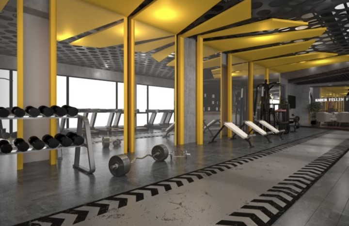 Gym design in Izmir, Turkey