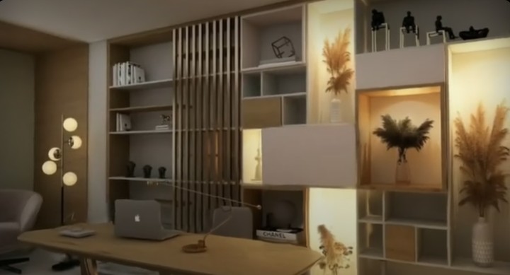 Home office in Doha, Qatar