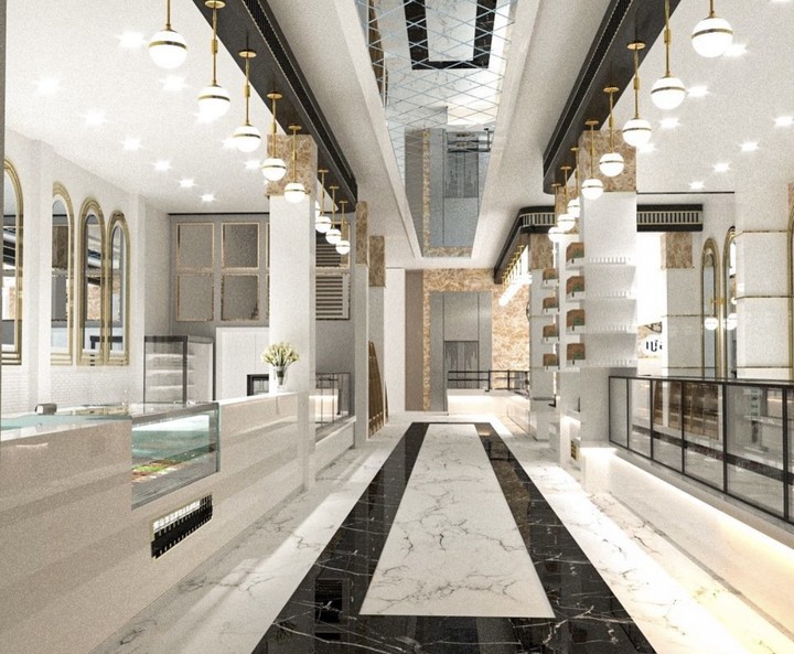 Patisserie shop design in Istanbul