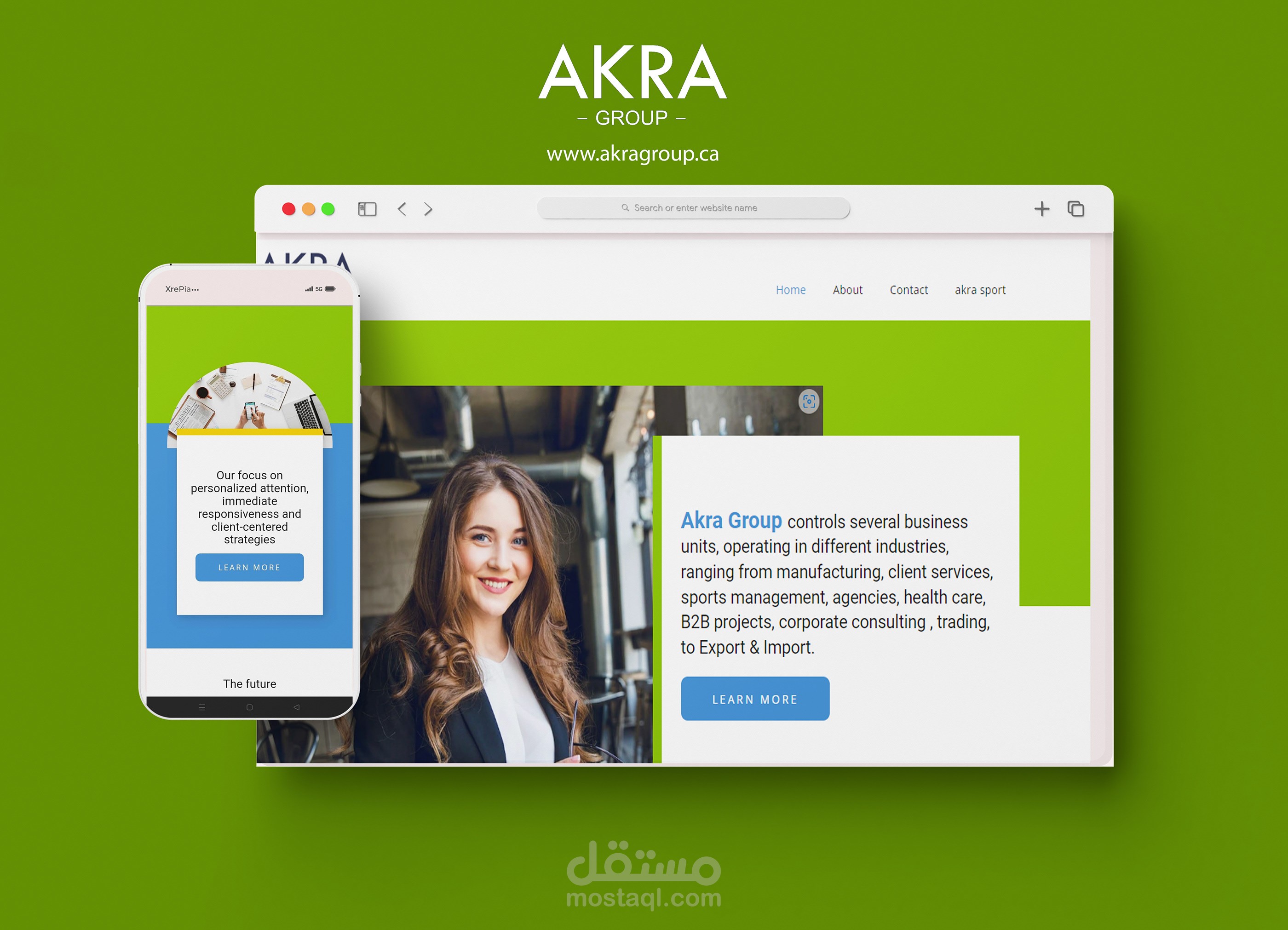 akra group website