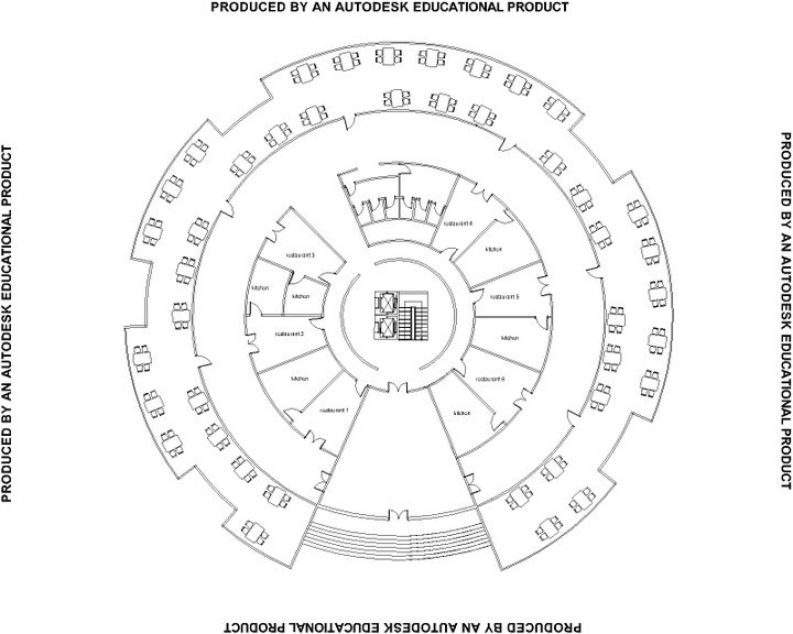 2d design plan and sections