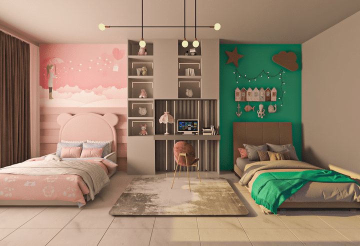 bedroom for children