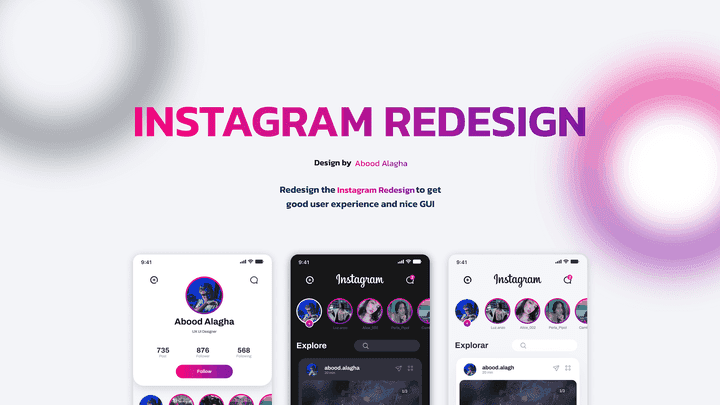 Instagram Redesign