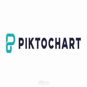 كتابة وتصميم عرض تقديمي عن برنامج piktochart