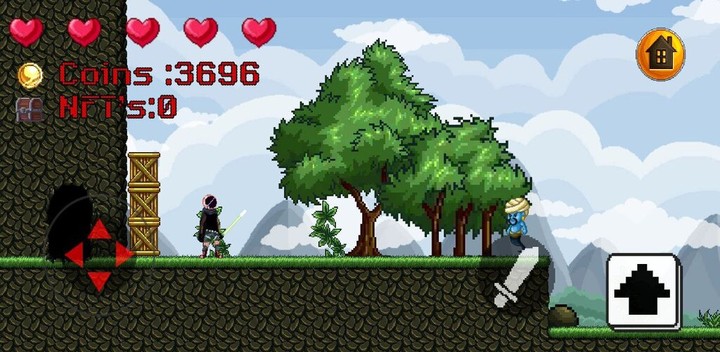 REBELS ARCADE" platformer 2D"