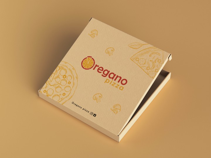 Brand Identity for Oregano pizza