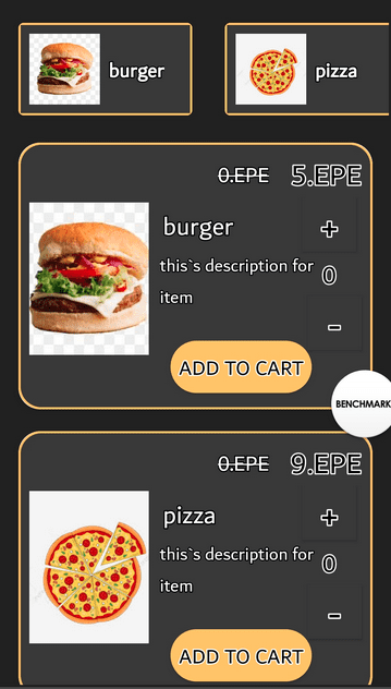 Food delivery app (android)