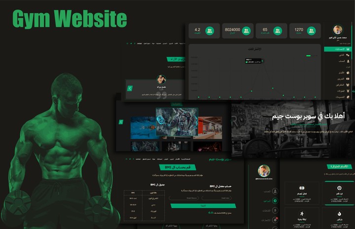 Gym website