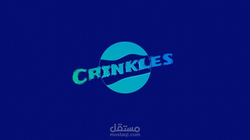 Crinkles company logo animation | مستقل