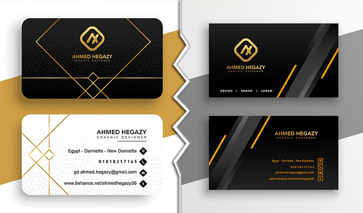 تصميم كارت شخصي - business card design