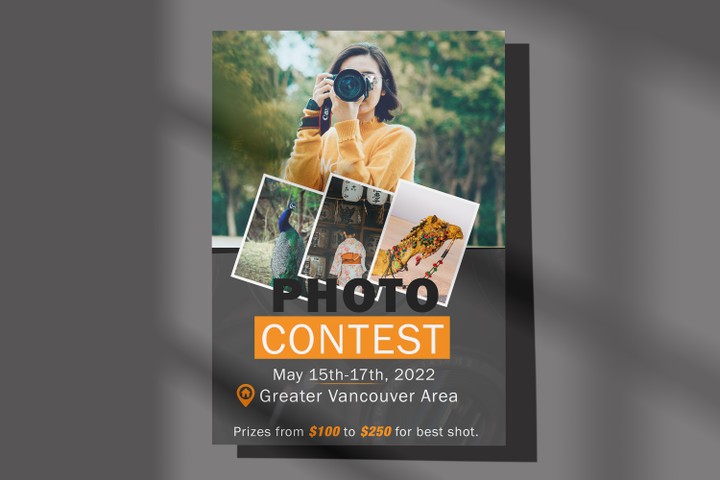 تصميم  فلاير  إحترافي : Photo Contest