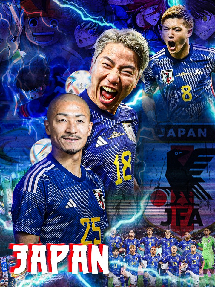 Japan Art work 2022 World cup