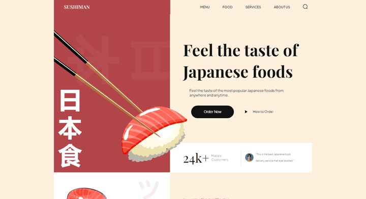Sushi Website