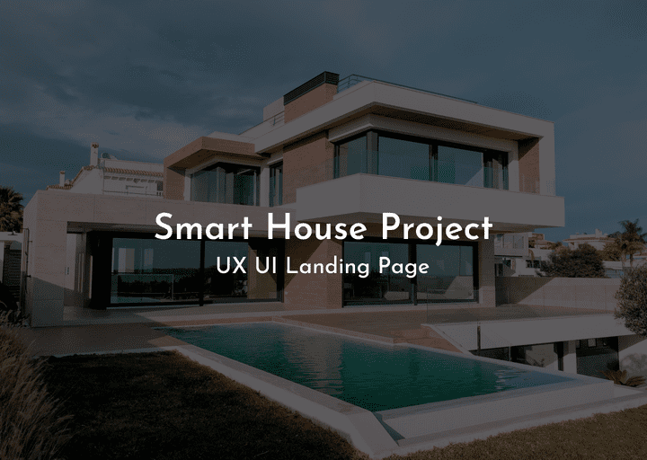 Landing Page Smart House UX Ui