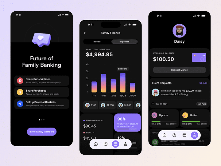 family finance app