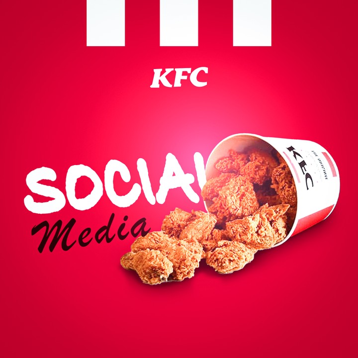 KFC  social media design