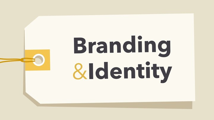 الهوية البصرية والشعارات visual identity and logos