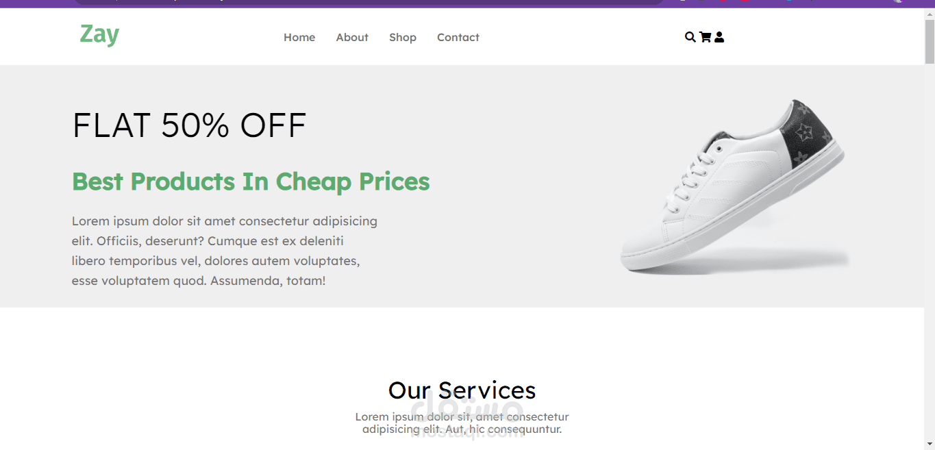 Zay Ecommerce