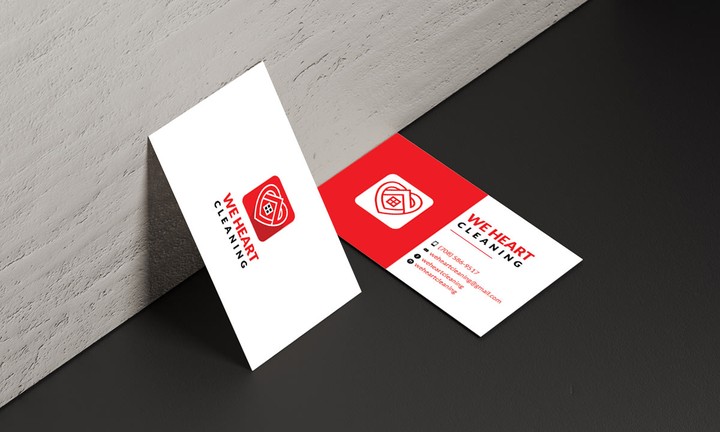 busines card with mockup