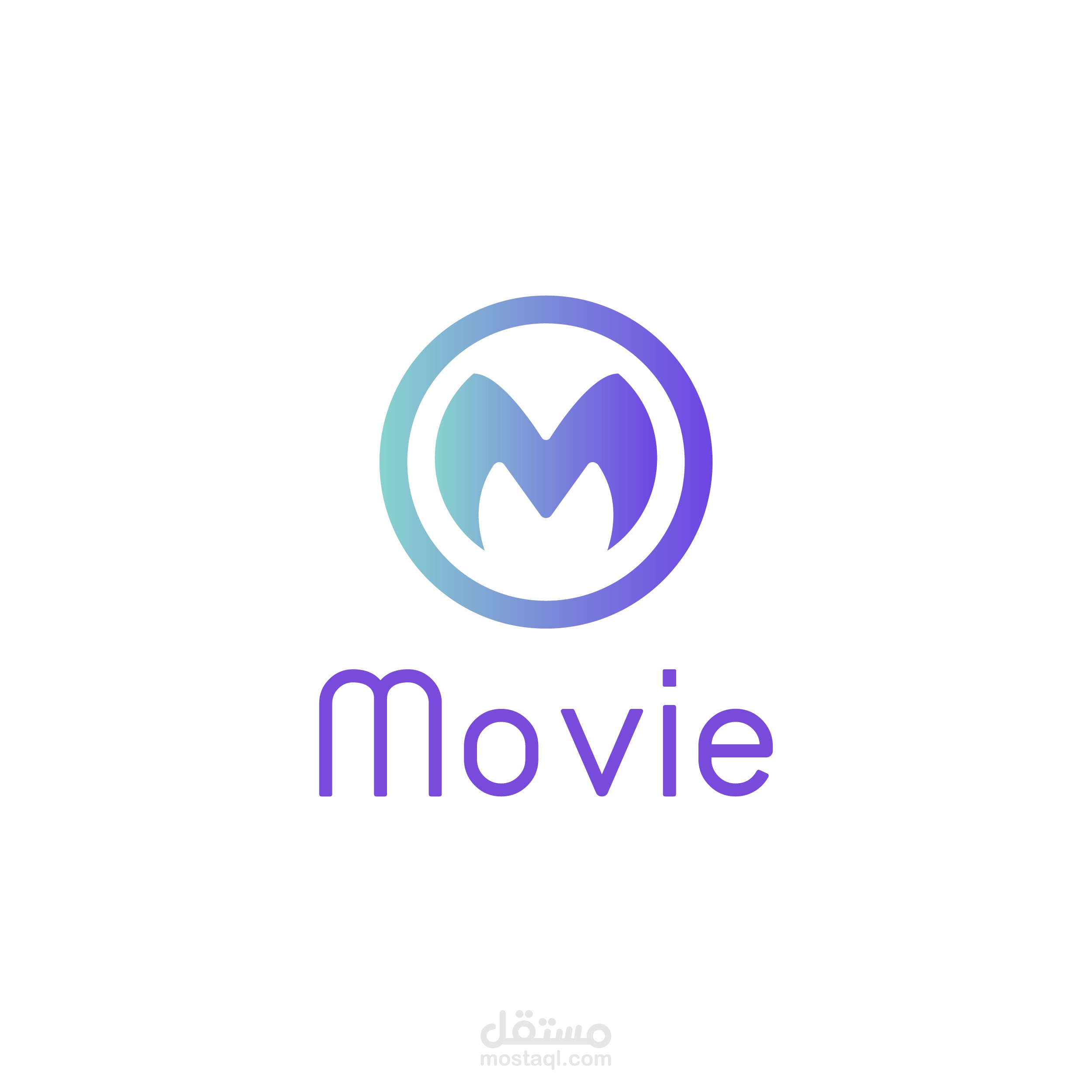 تصميم شعار استديو movie