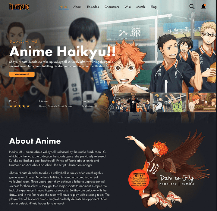 Anime Website