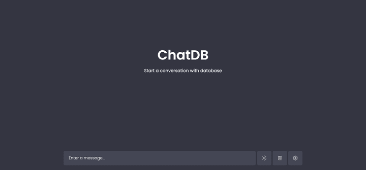 ChatDB تطبيق للتحدث مع قواعد البيانات