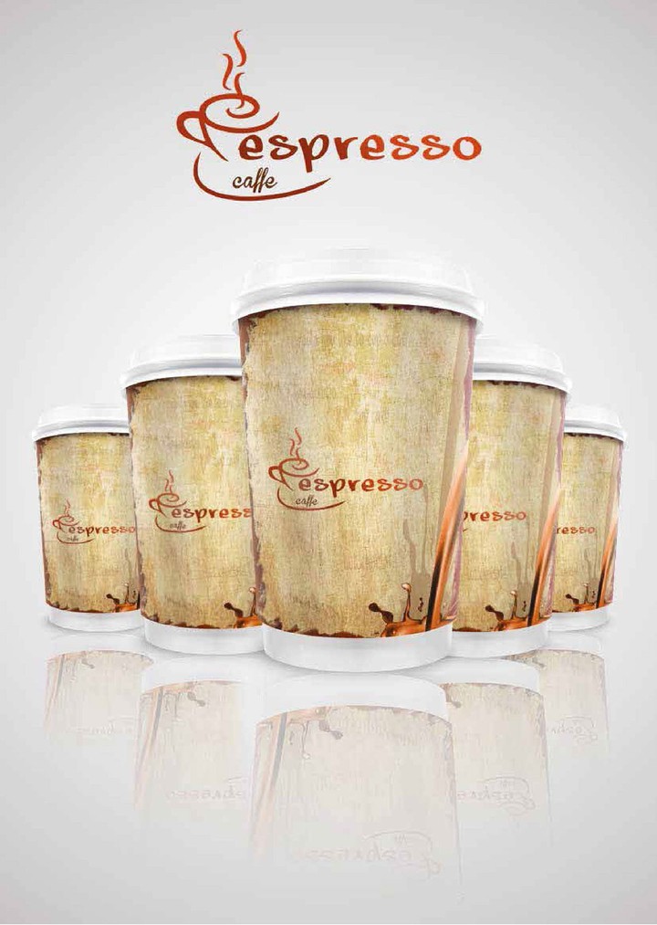 Espresso Logo and cup and identity