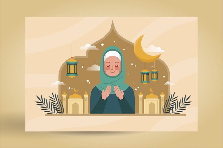 رسم تصميم اعلان رمضاني