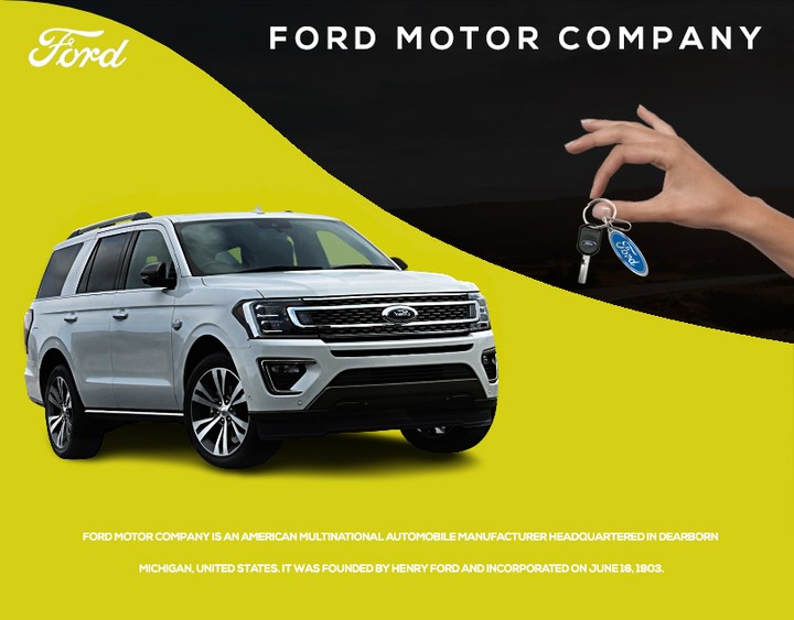 اعلان لشركه سيارات ford