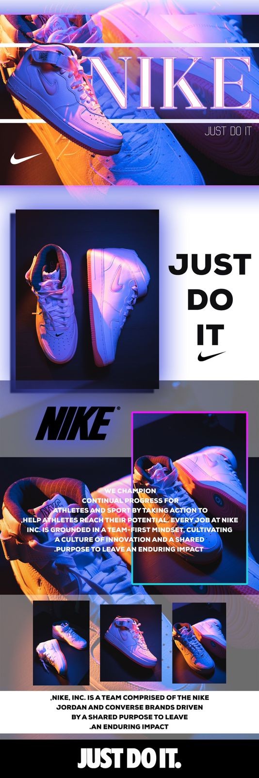 NIKE ( shose ) JUST DO IT