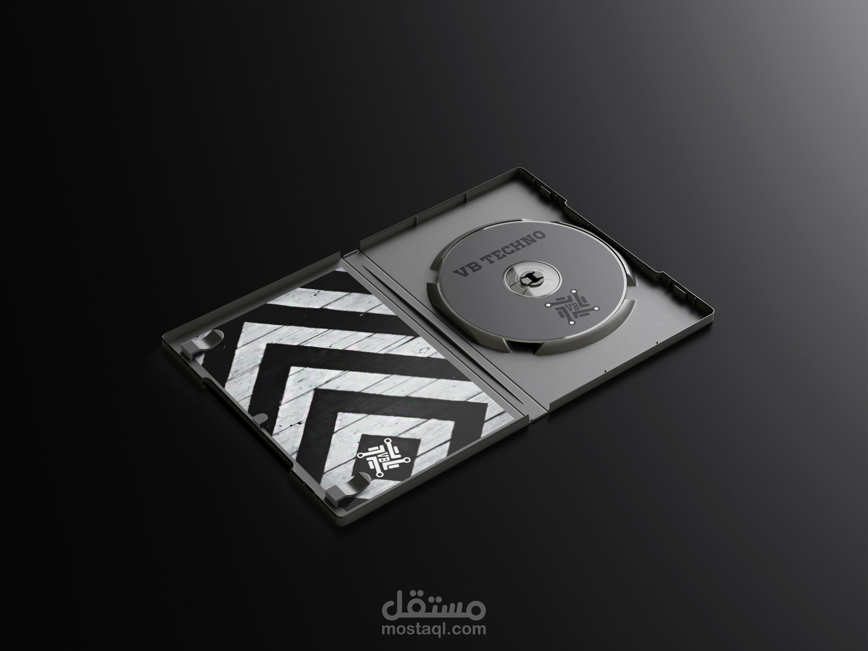 تصميم علب cd و dvd