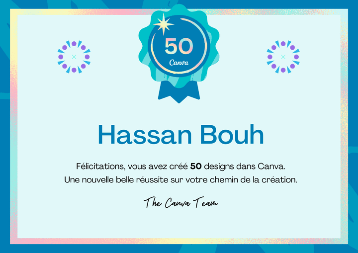 canva certificate design