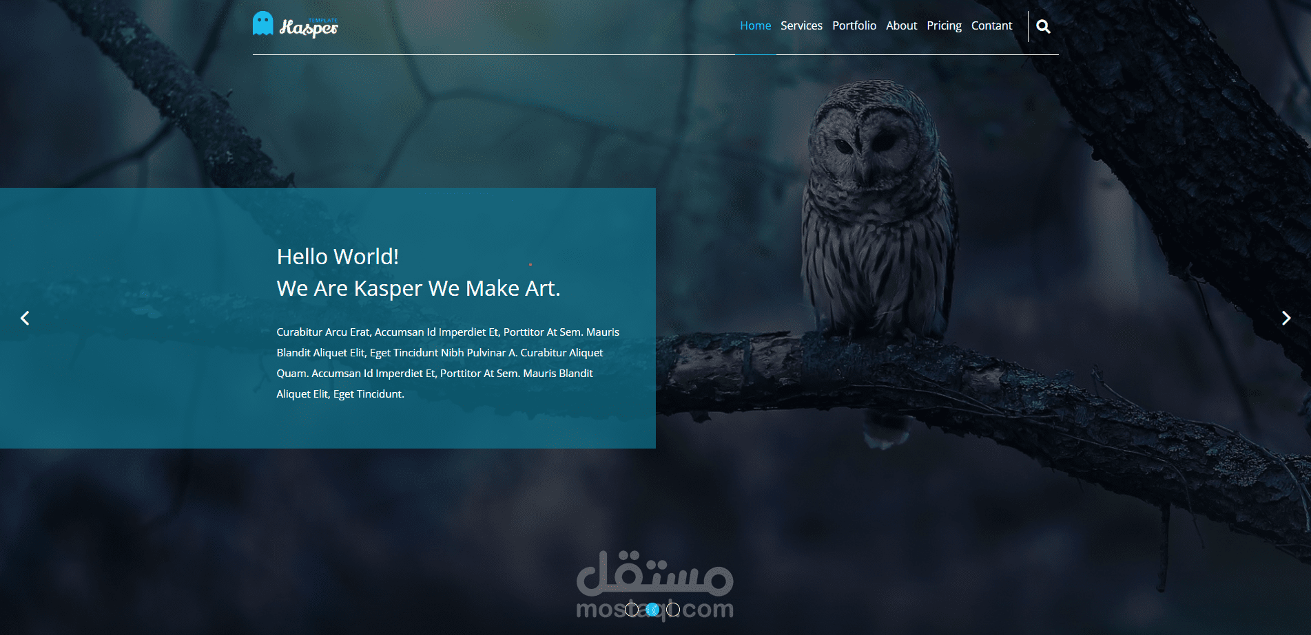template html css