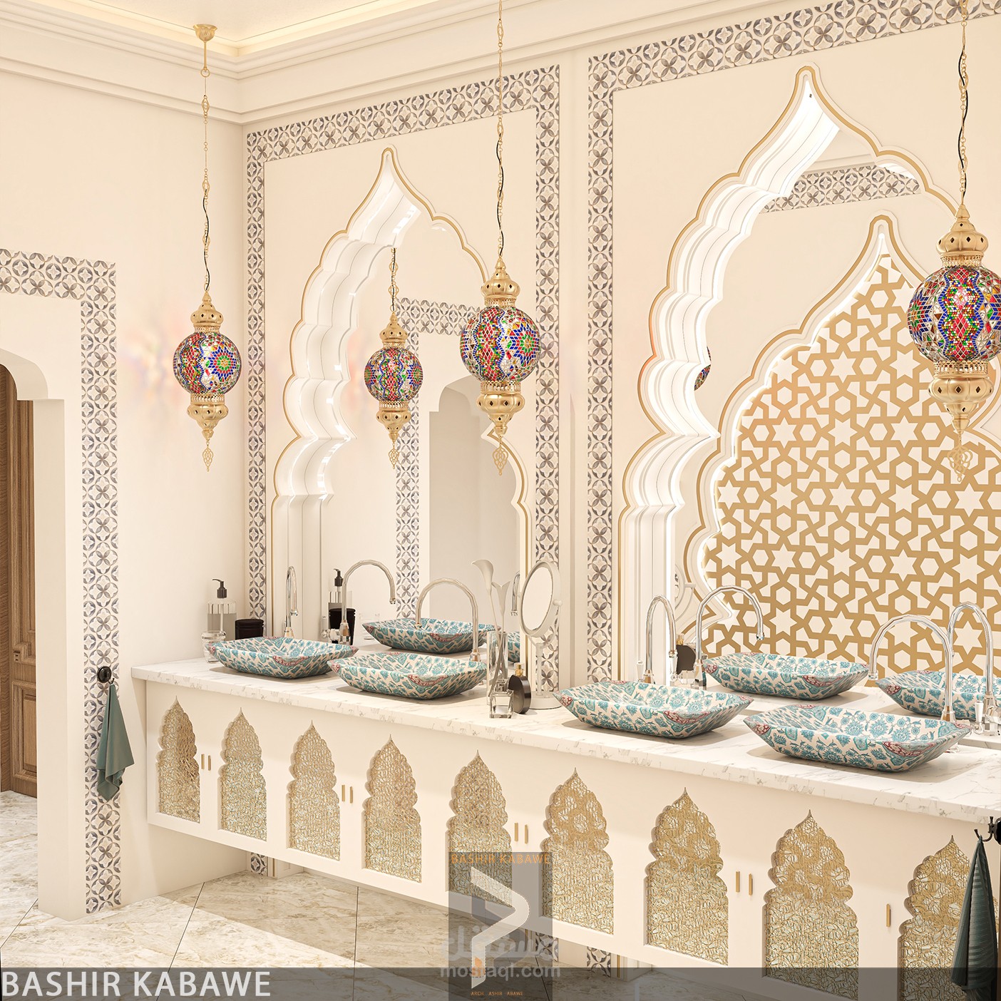 ■ bath room moroccan