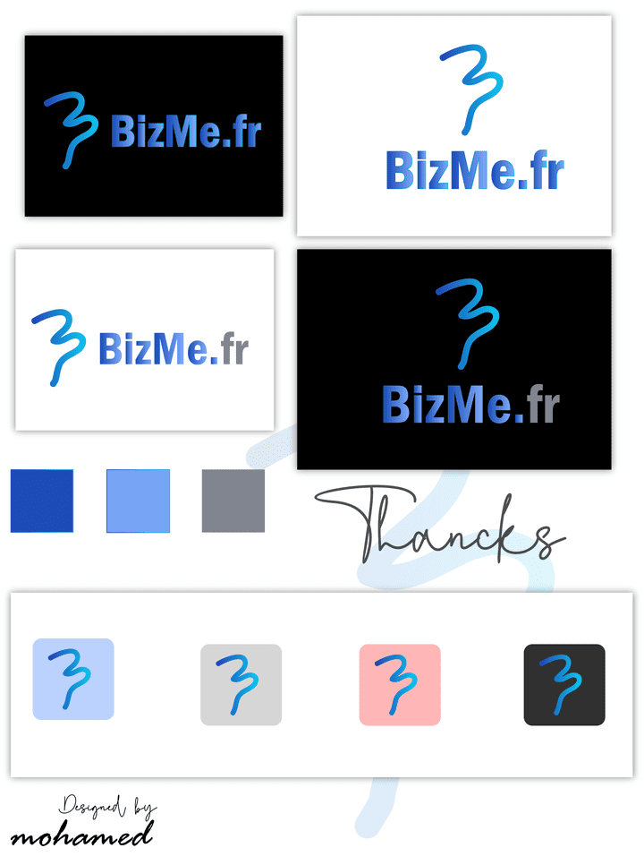 Bizme.fr logo | شعار