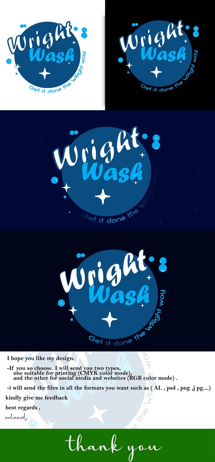 wright wash logo