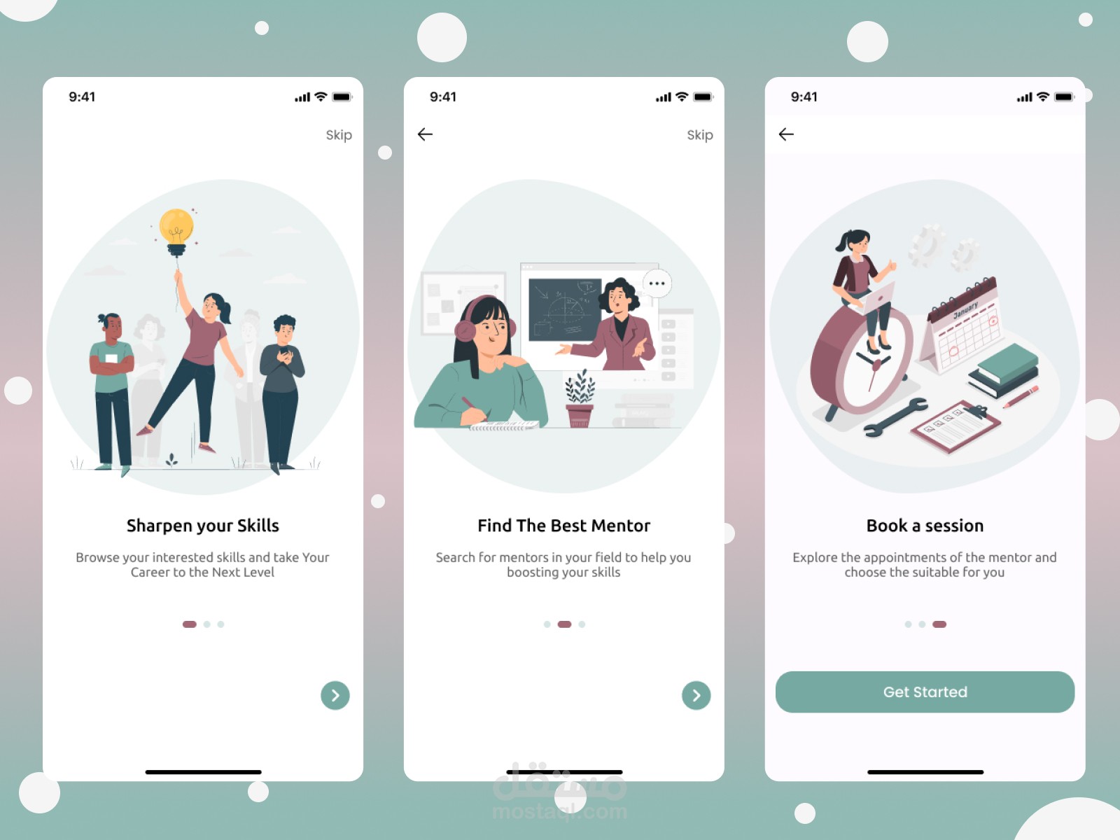 Mentor finder app