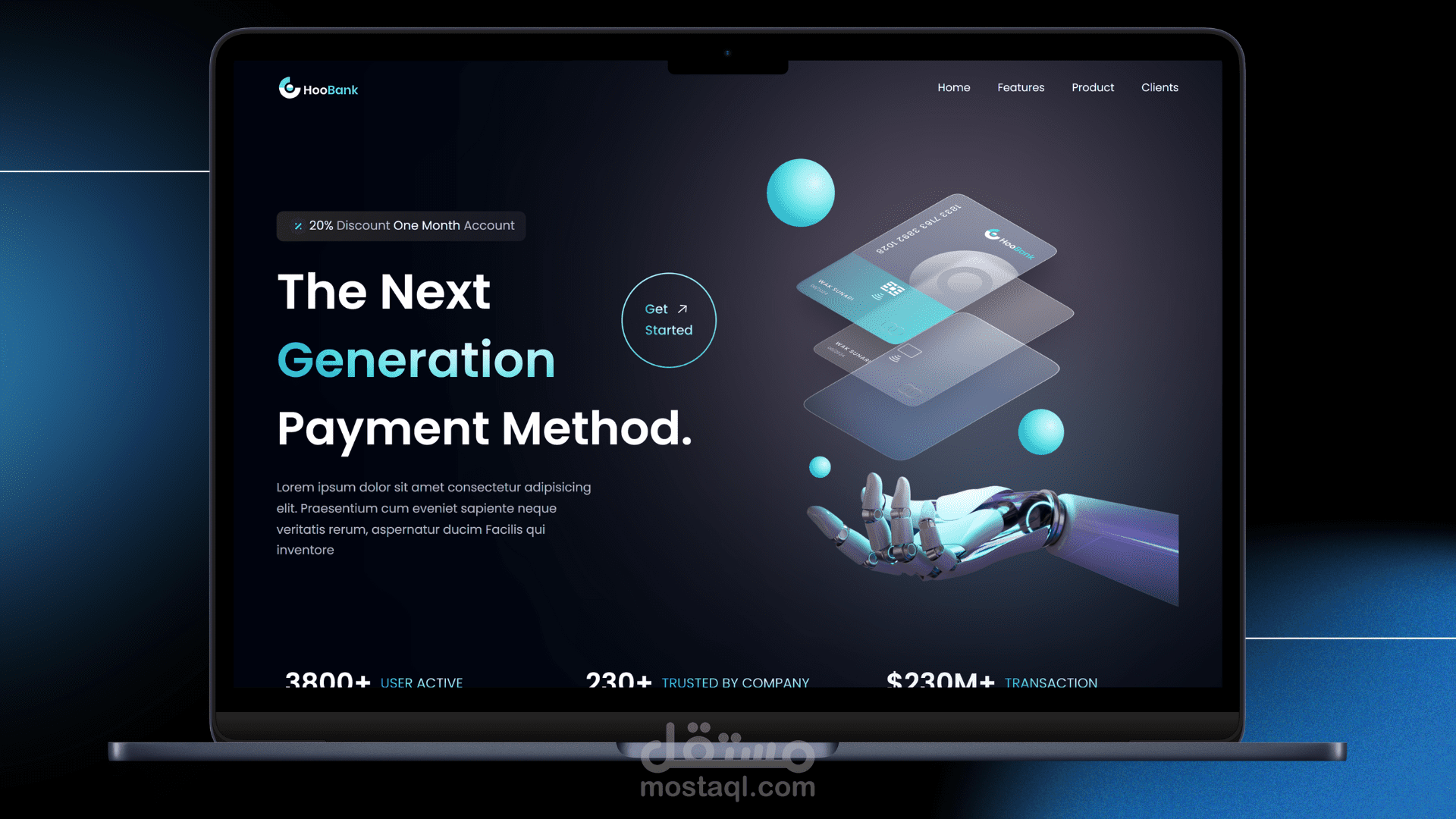Banking Landing Page