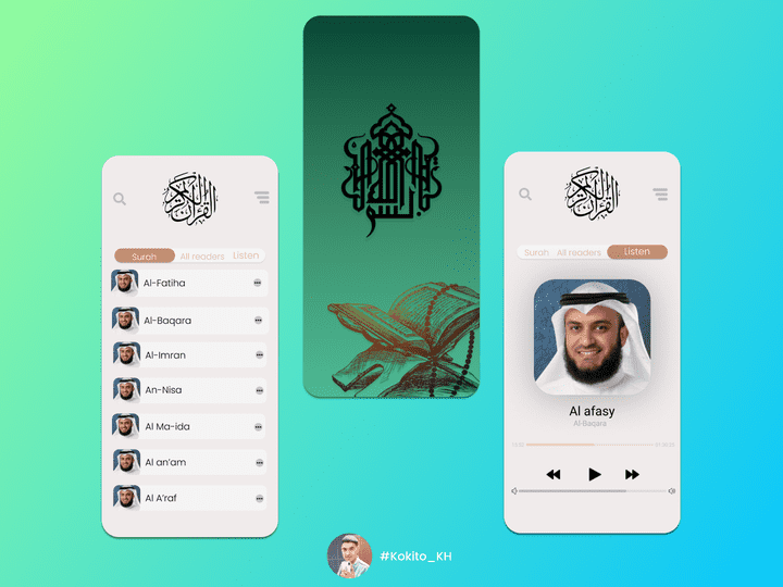 Quran APP UI Design