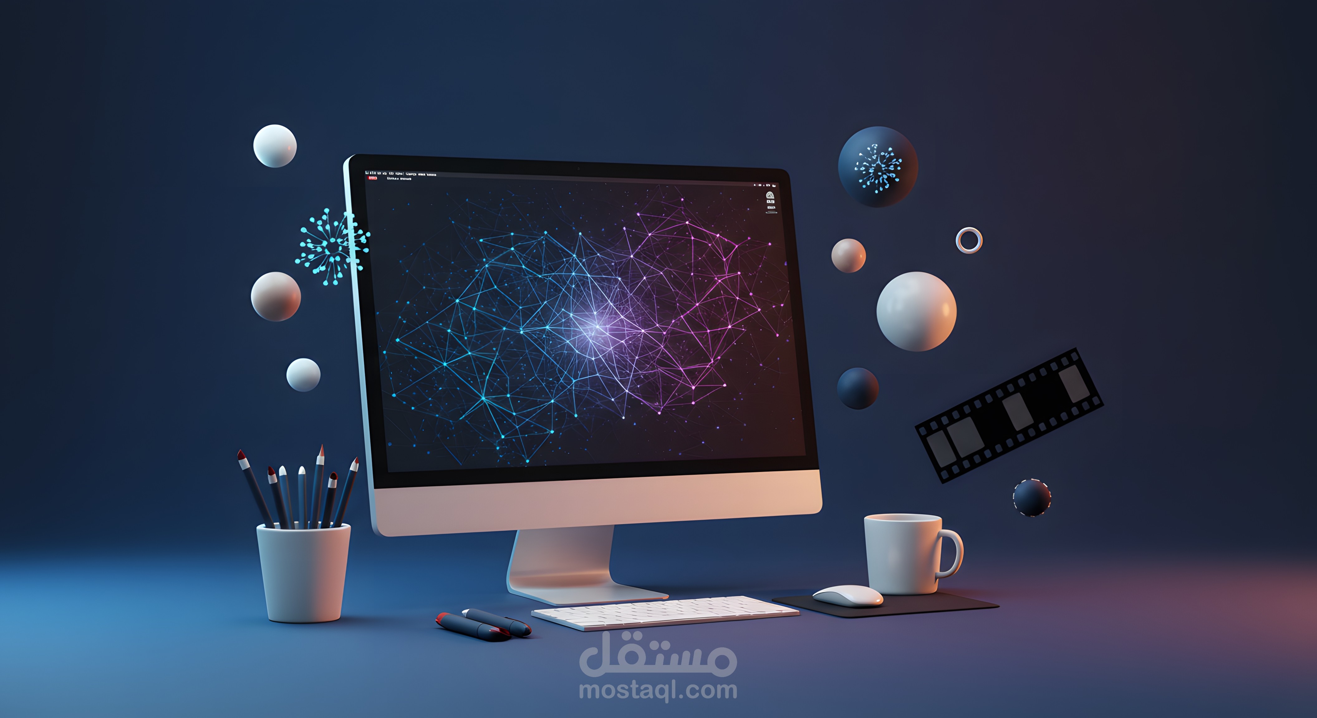 تصميم صور بالذكاء الاصطناعي بأسلوب مخصص لك | بوستات – أغلفة – مشاهد خيالية
