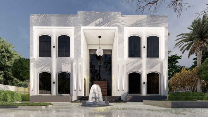 new classic villa design, DUBAI